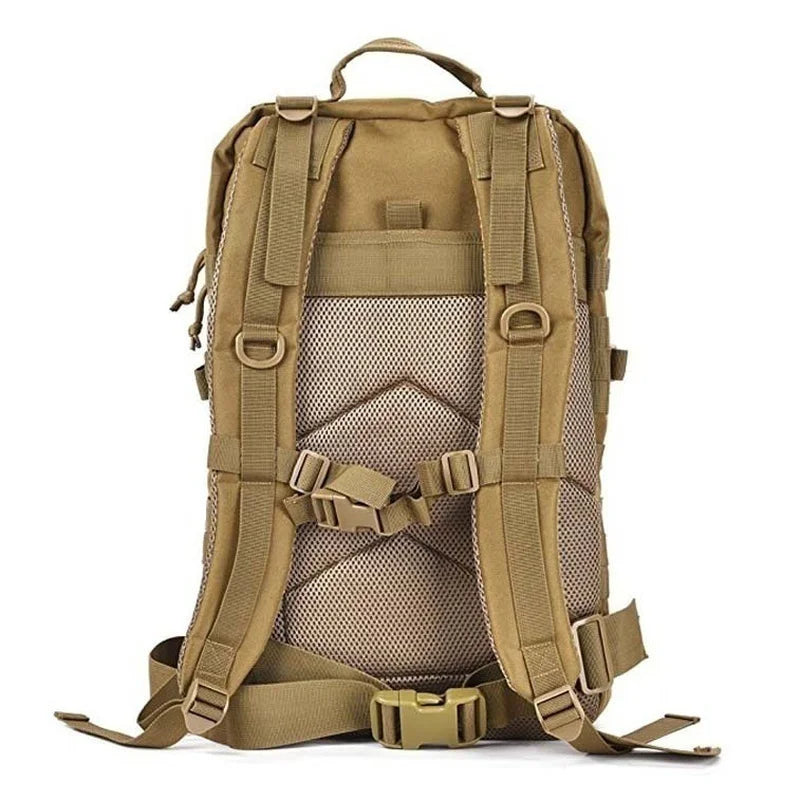 Mochila Tática de 25L/50L, 1000D Nylon Impermeável para Trekking, Pesca e Caça, Mochilão Outdoor, Roupas Esportivas, Camping e Caminhadas
