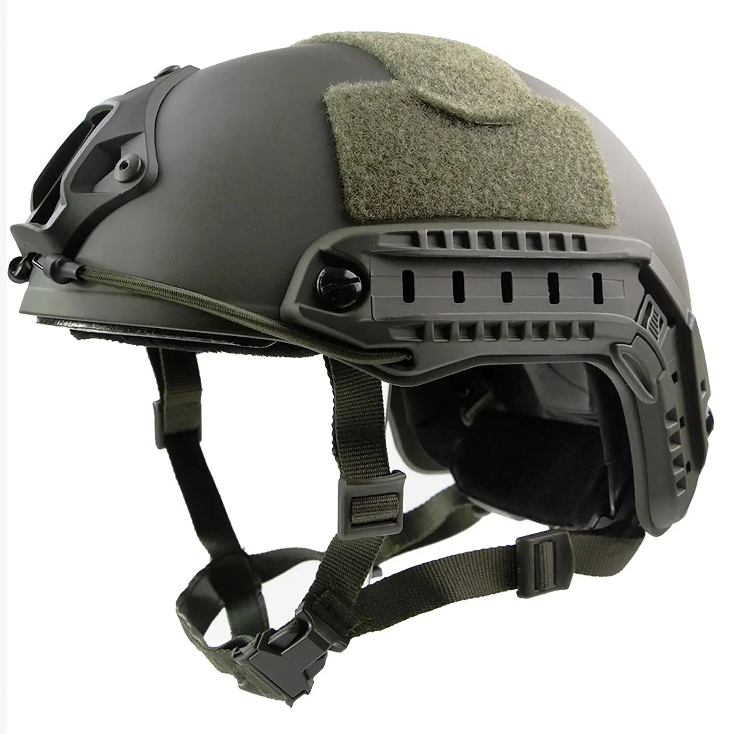 Booiu airsoft mh capacete tático abs conjunto de capacete ajustável capa óculos ao ar livre cs airsoft esportes capacetes protetores