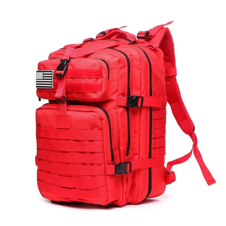 Mochila Tática de 25L/50L, 1000D Nylon Impermeável para Trekking, Pesca e Caça, Mochilão Outdoor, Roupas Esportivas, Camping e Caminhadas