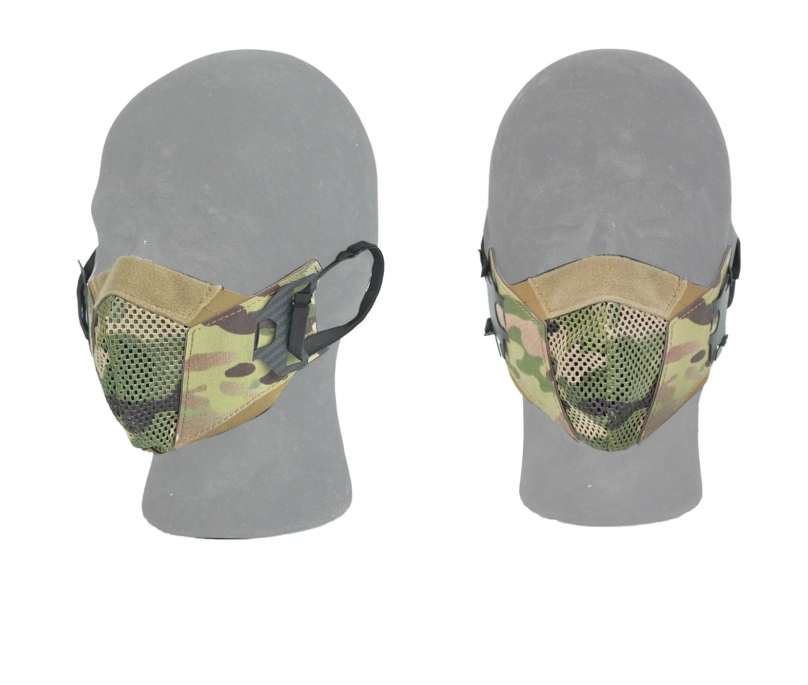 Dmgear máscara facial tática anti-nevoeiro equipamento de proteção de caça acessório airsoft confortável corte a laser respirável