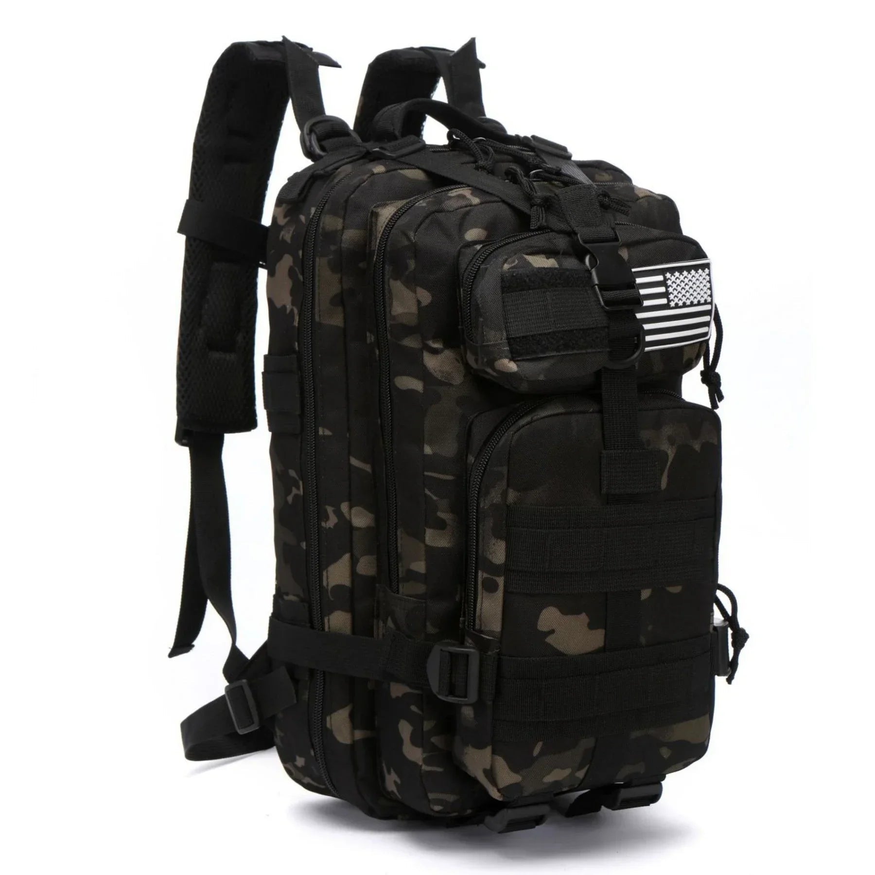 Mochila Tática de 25L/50L, 1000D Nylon Impermeável para Trekking, Pesca e Caça, Mochilão Outdoor, Roupas Esportivas, Camping e Caminhadas