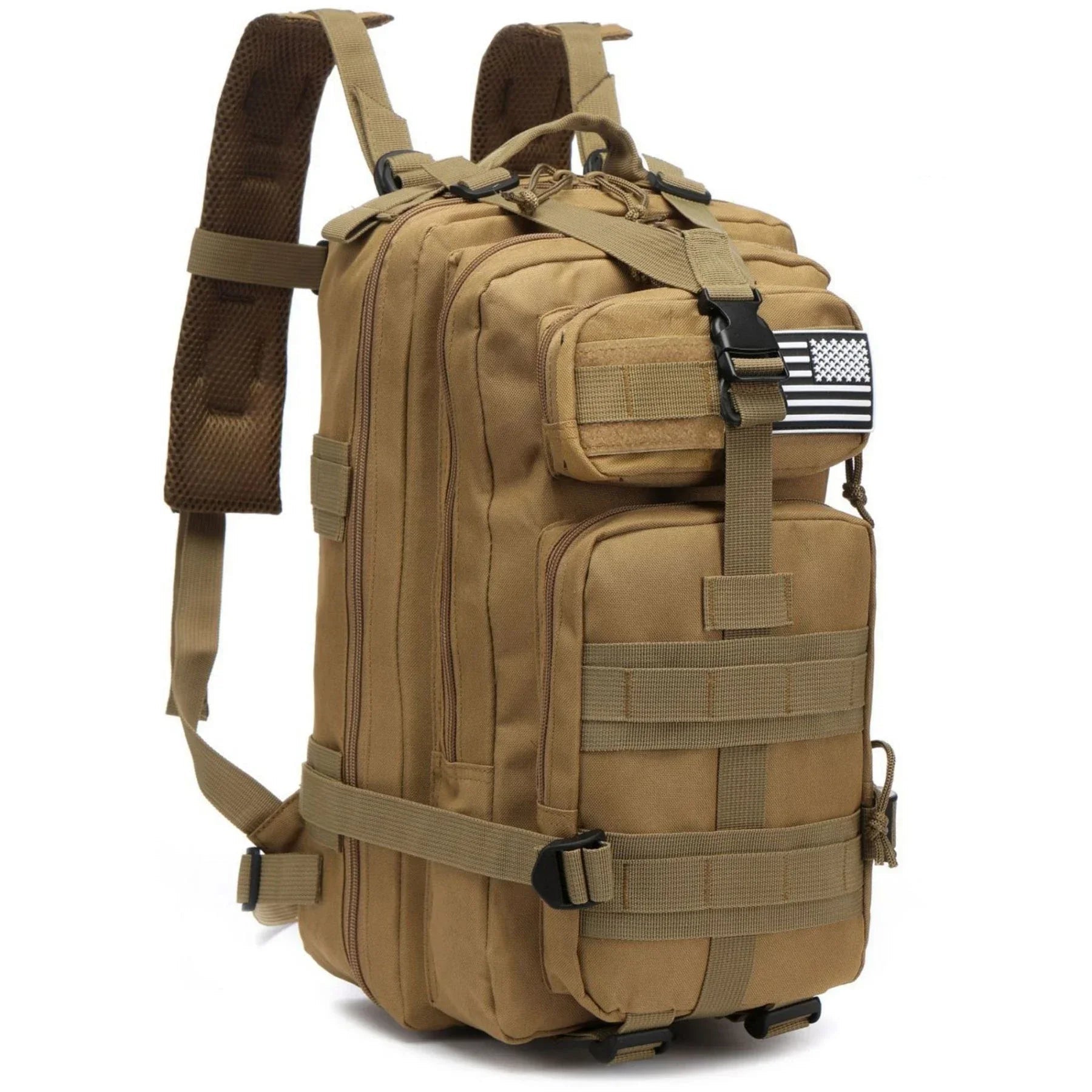 Mochila Tática de 25L/50L, 1000D Nylon Impermeável para Trekking, Pesca e Caça, Mochilão Outdoor, Roupas Esportivas, Camping e Caminhadas