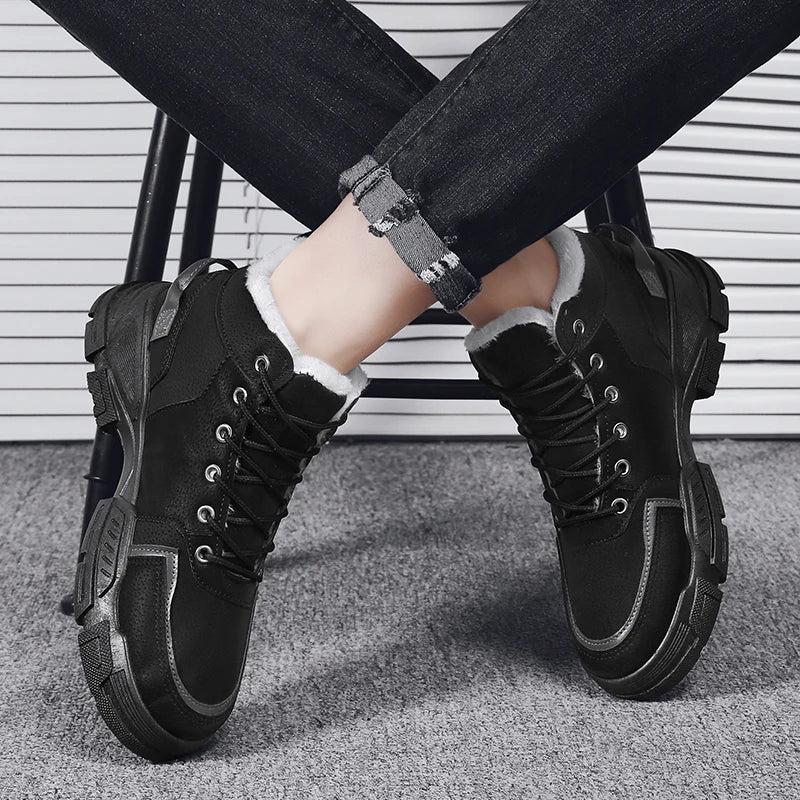 Botas Masculinas Antiderrapantes para Inverno