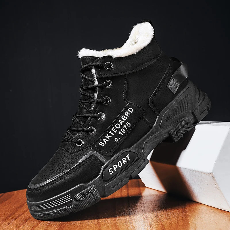 Botas Masculinas Antiderrapantes para Inverno