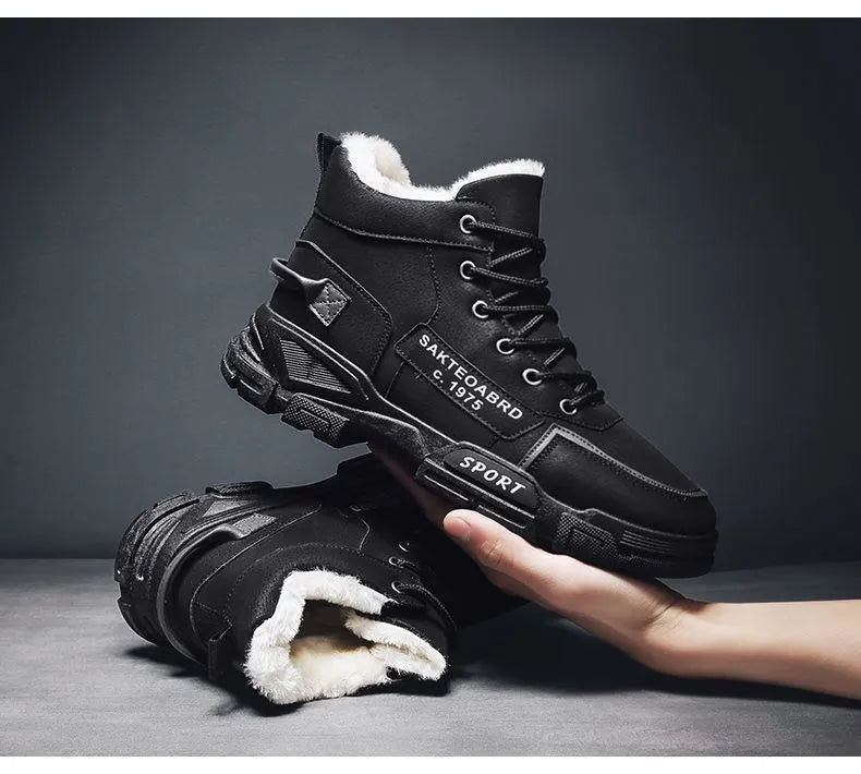 Botas Masculinas Antiderrapantes para Inverno