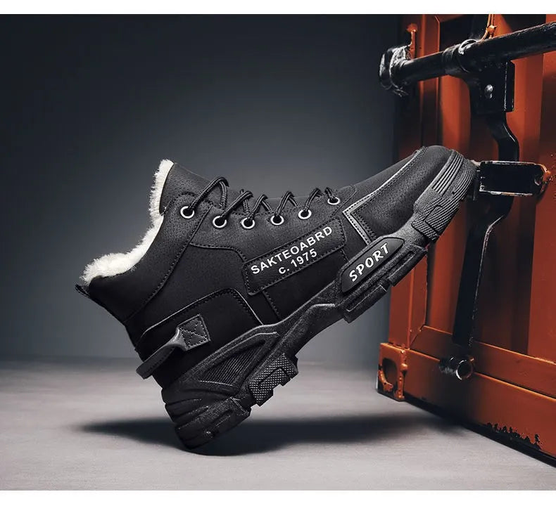 Botas Masculinas Antiderrapantes para Inverno