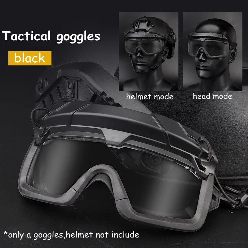 Óculos Táticos Antiembaçante para Paintball e Airsoft
