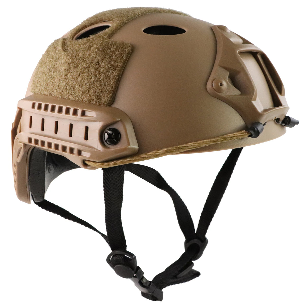 BOOU-Tactical Fast PJ Capacetes, CS Airsoft Capacete, Paintball Game, Esportes ao ar livre, Caça, Tiro, Acessório de Defesa Pessoal