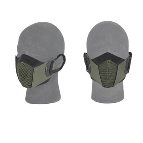 Dmgear máscara facial tática anti-nevoeiro equipamento de proteção de caça acessório airsoft confortável corte a laser respirável