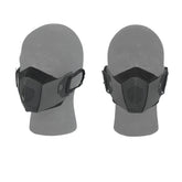 Dmgear máscara facial tática anti-nevoeiro equipamento de proteção de caça acessório airsoft confortável corte a laser respirável