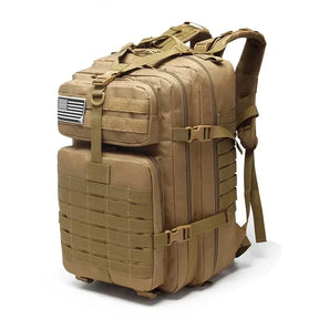 Mochila Tática de 25L/50L, 1000D Nylon Impermeável para Trekking, Pesca e Caça, Mochilão Outdoor, Roupas Esportivas, Camping e Caminhadas