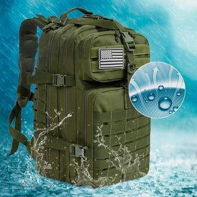Mochila Tática de 25L/50L, 1000D Nylon Impermeável para Trekking, Pesca e Caça, Mochilão Outdoor, Roupas Esportivas, Camping e Caminhadas