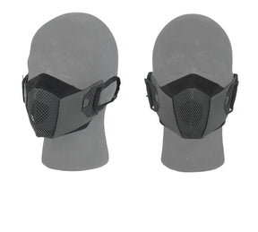 Dmgear máscara facial tática anti-nevoeiro equipamento de proteção de caça acessório airsoft confortável corte a laser respirável