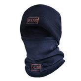 Conjunto de chapéu e cachecol de lã tático, capa térmica para cabeça, inverno, balaclava quente, máscara facial, esportes, ciclismo, protetor de pescoço