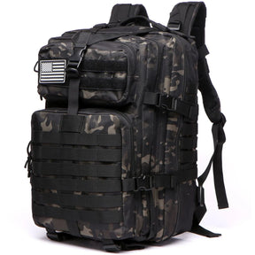 Mochila Tática de 25L/50L, 1000D Nylon Impermeável para Trekking, Pesca e Caça, Mochilão Outdoor, Roupas Esportivas, Camping e Caminhadas