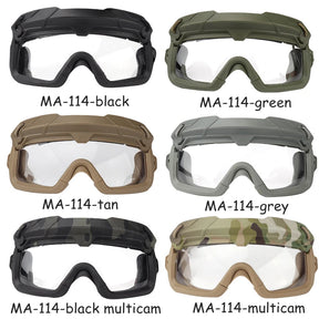 Óculos Táticos Antiembaçante para Paintball e Airsoft