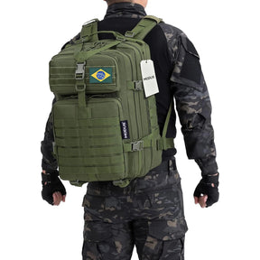 Mochila Tática Militar, Impermeável, 50L, Esportes, Acampamento, Caminhada, Trekking, Pesca, Caça, Assalto