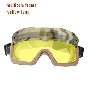 Óculos Táticos Antiembaçante para Paintball e Airsoft