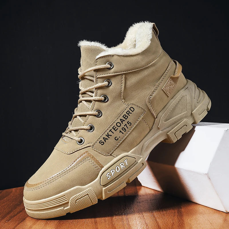 Botas Masculinas Antiderrapantes para Inverno