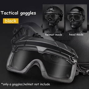 Óculos Táticos Antiembaçante para Paintball e Airsoft