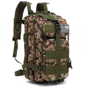 Mochila Tática de 25L/50L, 1000D Nylon Impermeável para Trekking, Pesca e Caça, Mochilão Outdoor, Roupas Esportivas, Camping e Caminhadas
