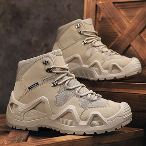 Botas táticas masculinas deserto botas de combate militar antiderrapante caminhadas sapatos para homens botas de treinamento trabalho segurança tornozelo bota botas2025